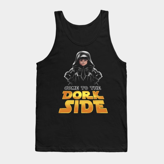 The Dork Side Tank Top by Vincent Trinidad Art